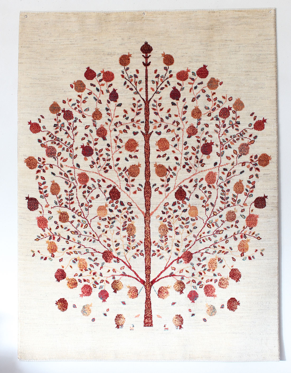 ペルシャ 手織り 絨毯 ( Tabriz Tree 炊い of Life )