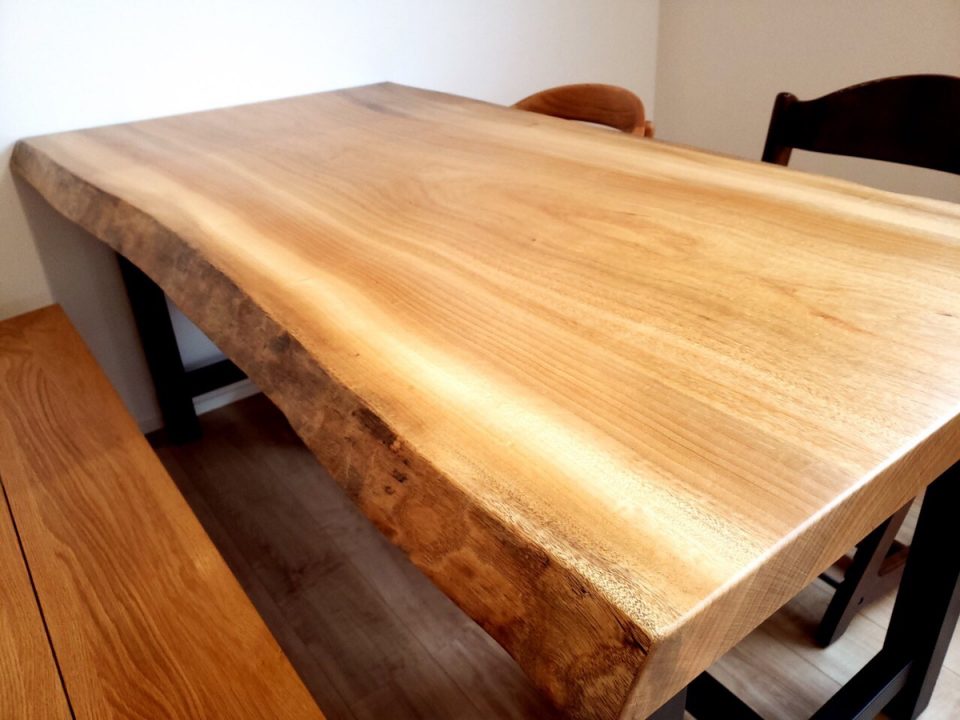 楠　一枚板　テーブル