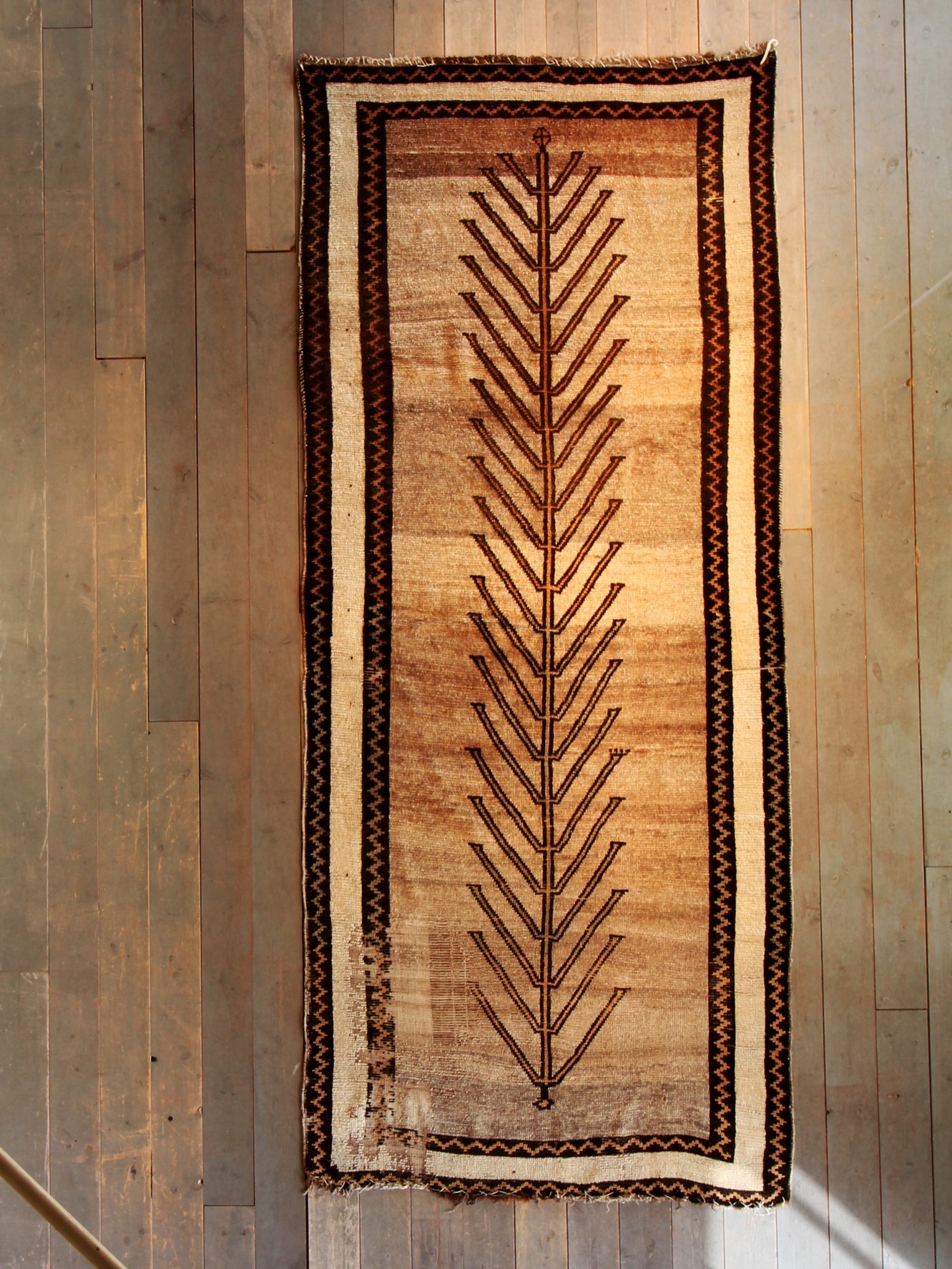 100年経つギャッベ