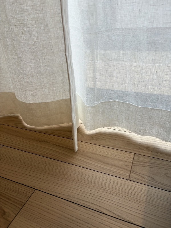 リネン生地の風合い