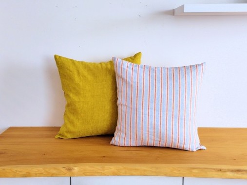 リネンクッションカバー