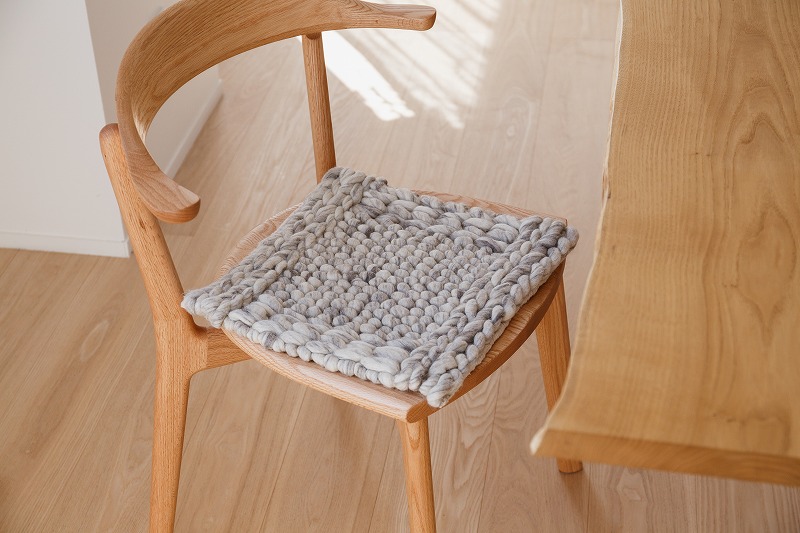 ウールのシートクッション